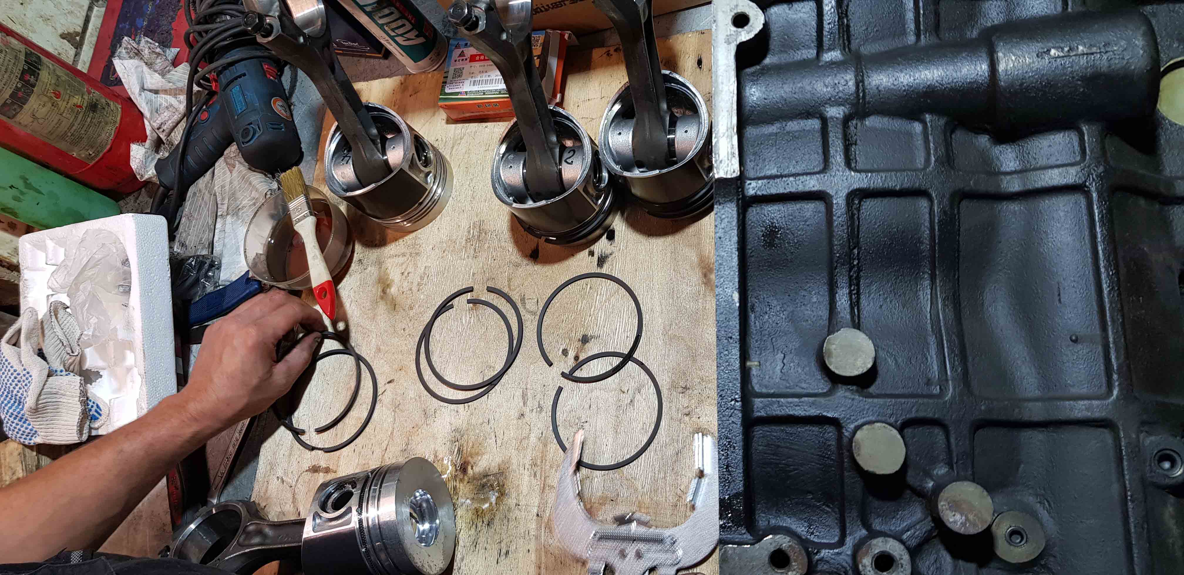 Ремонт Китайского двигателя ДВС A498BPG