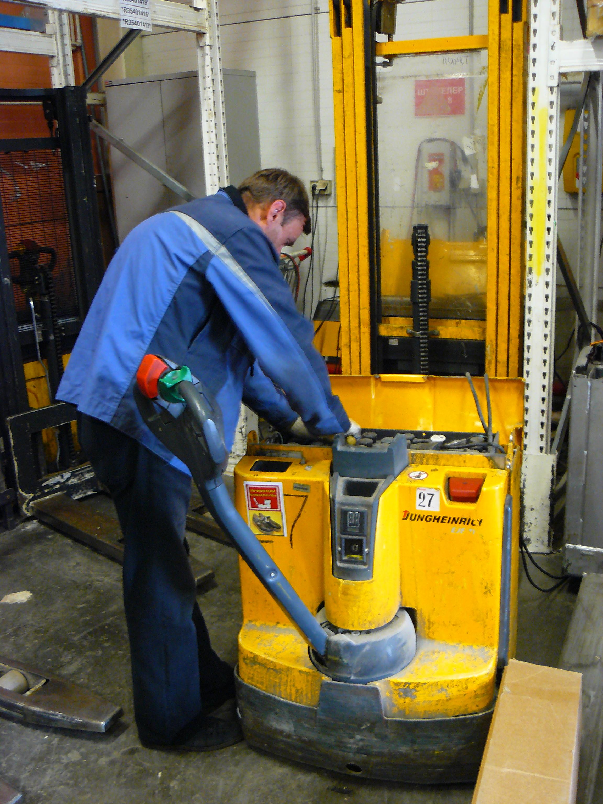 ремонт штабелеров OM Pimespo